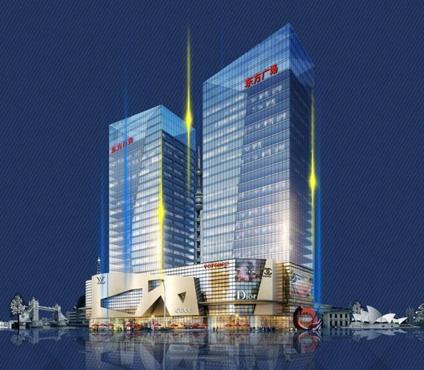 荊門(mén)幕墻—荊門(mén)東方國(guó)際廣場(chǎng)幕墻